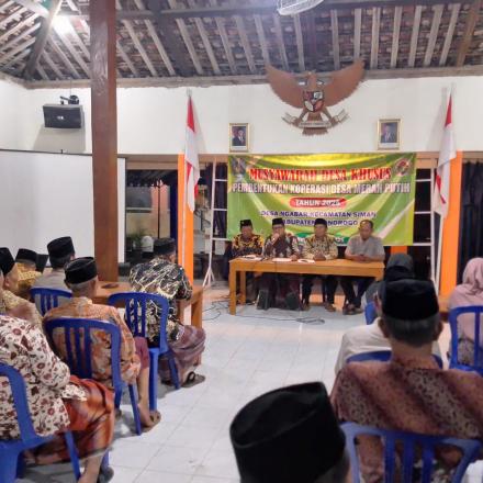 MUSYAWARAH DESA KHUSUS PEMBENTUKAN KOPERASI MERAH PUTIH
